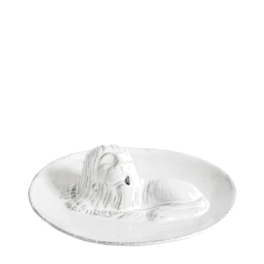Lion Incense Holder on Saucer